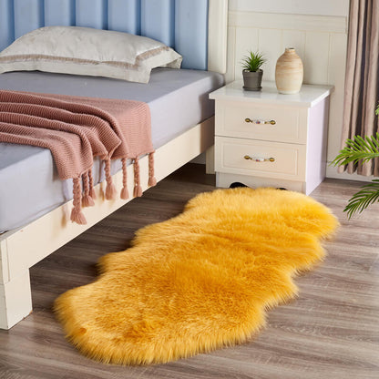 Luxurious Faux Fur Rug - Soft Elegance For Any Room