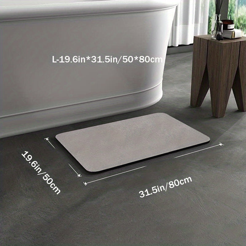 Anti-Slip Bathroom Mat - Modern Comfort and Safety