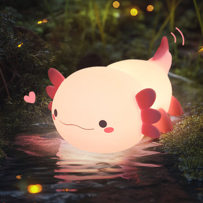 Adorable Axolotl Night Light - Soft Glow & Playful Design