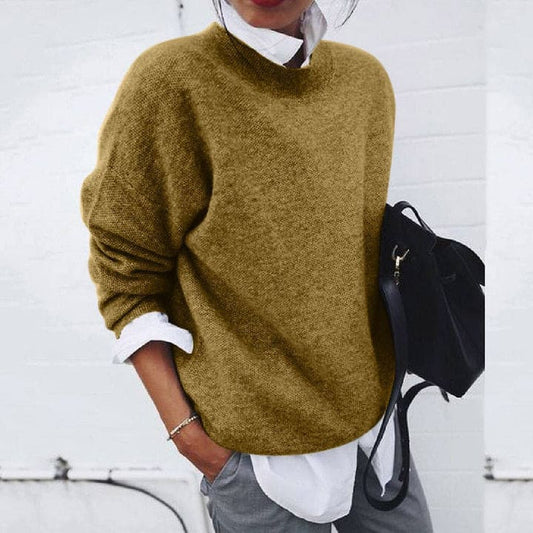 Layered Sweater With Collar - Perfect Blend of Style and Comfort