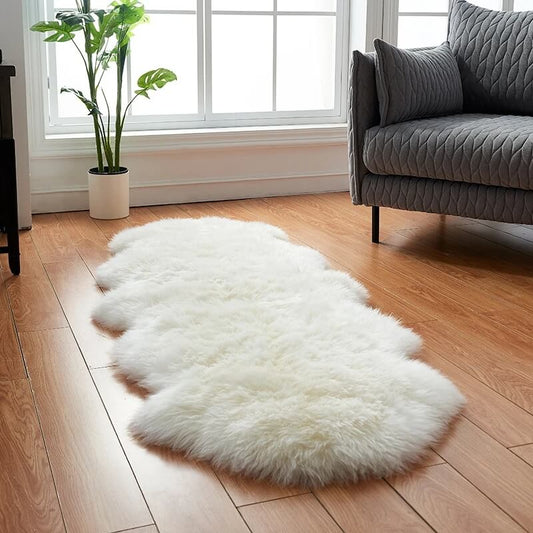 Luxurious Faux Fur Rug - Soft Elegance For Any Room