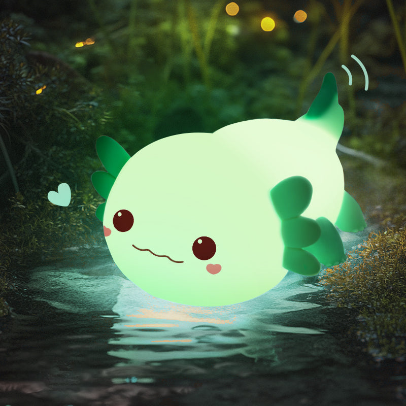 Adorable Axolotl Night Light - Soft Glow & Playful Design