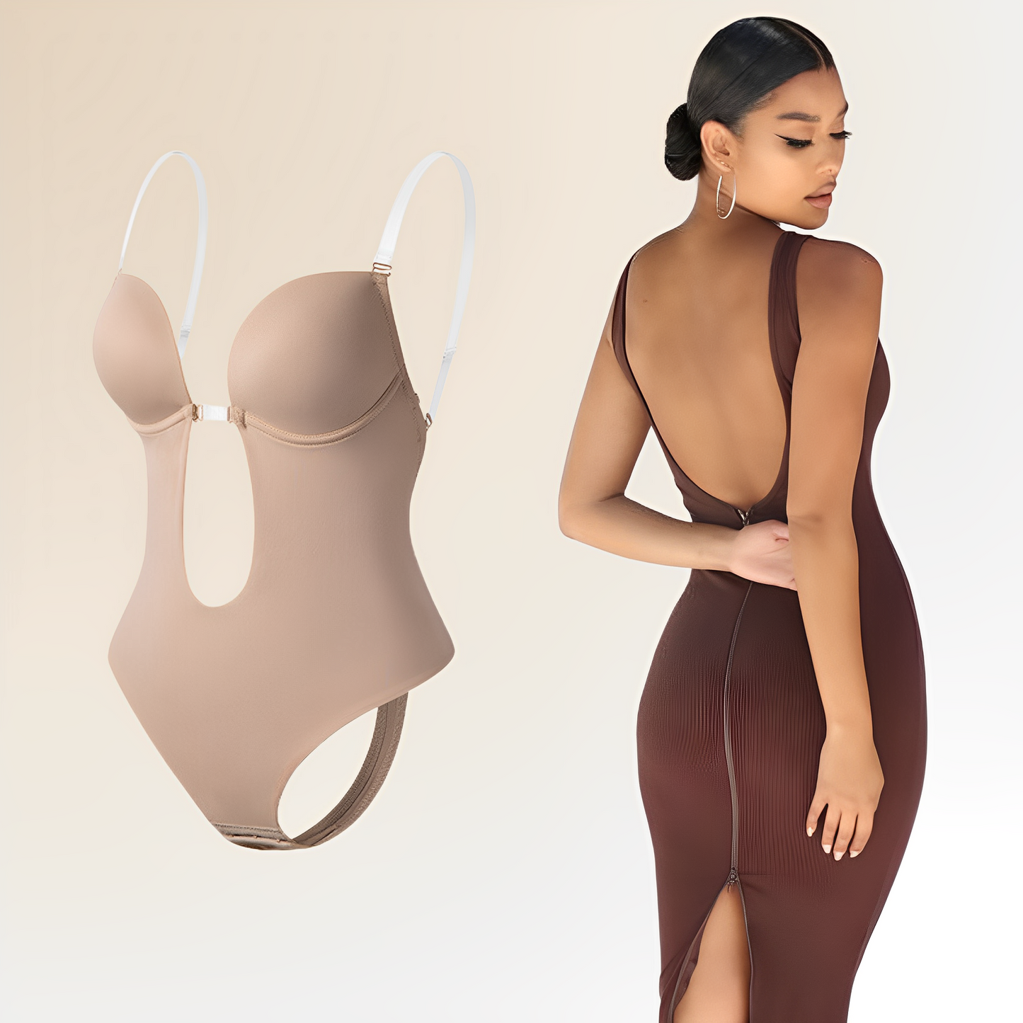 Backless Body Shaper - Seamless Comfort & Support