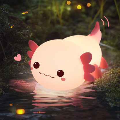 Adorable Axolotl Night Light - Soft Glow & Playful Design