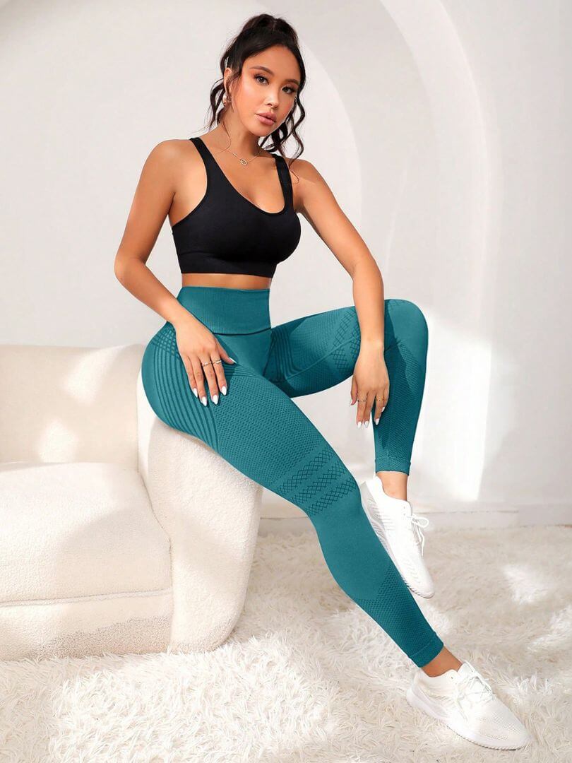 High-Waisted Seamless Leggings - Perfect for Comfort & Performance