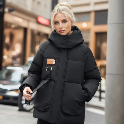 Insulated Winter Puffer Jacket - Stylish Warmth For Cold Days