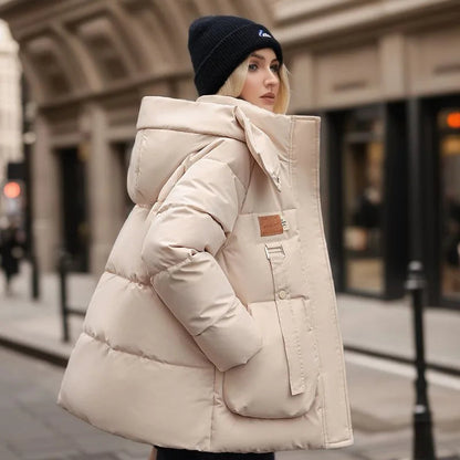 Insulated Winter Puffer Jacket - Stylish Warmth For Cold Days