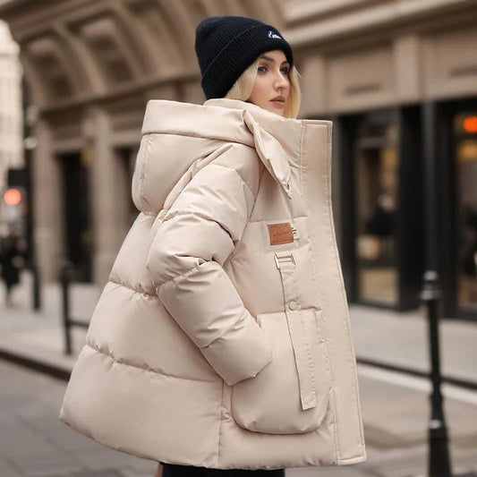 Insulated Winter Puffer Jacket - Stylish Warmth For Cold Days