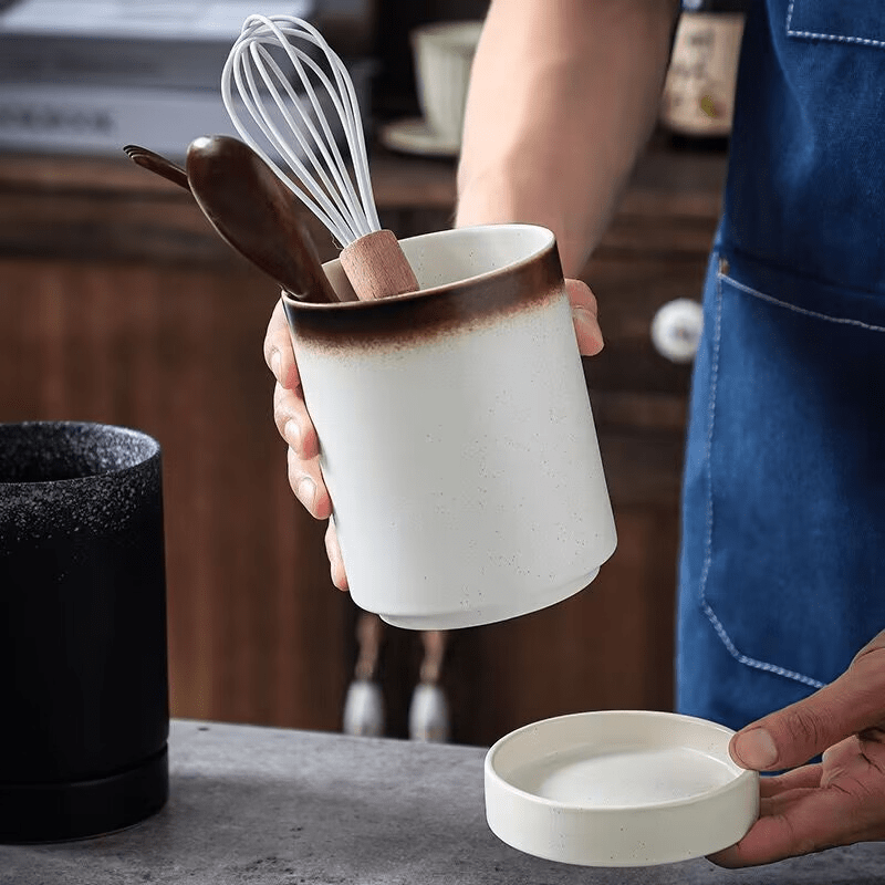 Ceramic Multi-Use Storage Jars – Modern Minimalist Home Organization