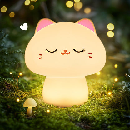 Touch-Sensitive Night Light - Whimsical Design For Cozy Ambiance