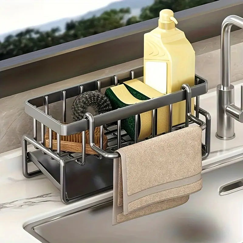 Multifunctional Kitchen Sink Organizer - Efficient Space-Saving Solution