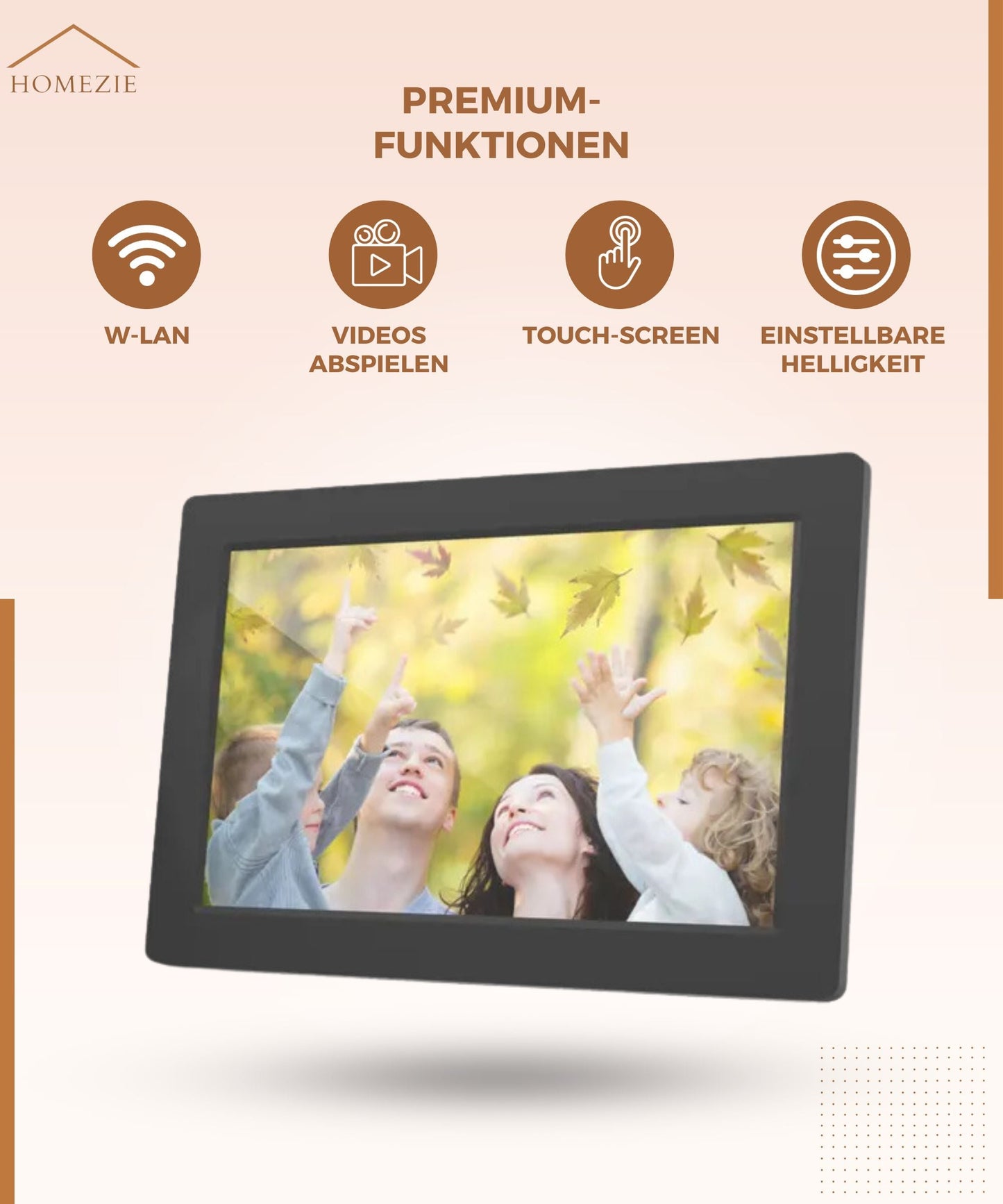 Smart Digital Photo Frame – Wireless Sharing and Instant Display