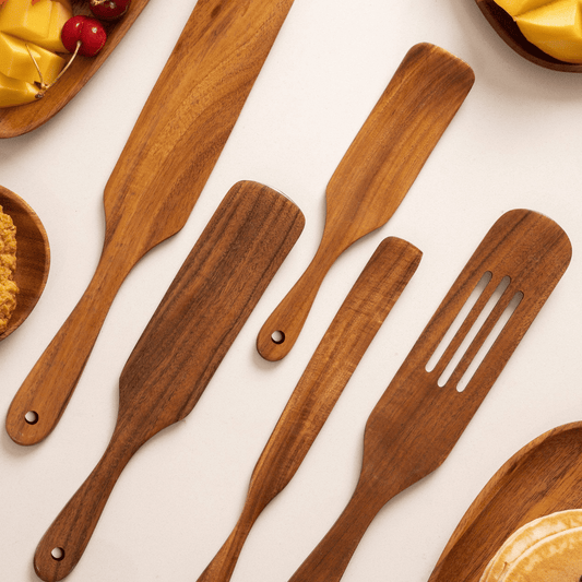 Wooden Kitchen Utensil Set – Durable and Eco-Friendly Cooking Tools