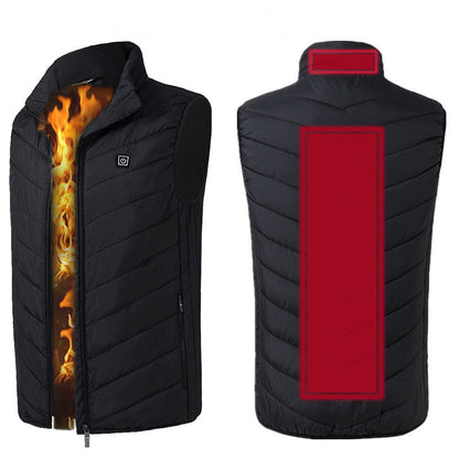 Rechargeable Heated Vest - Ultimate Comfort For Cold Days