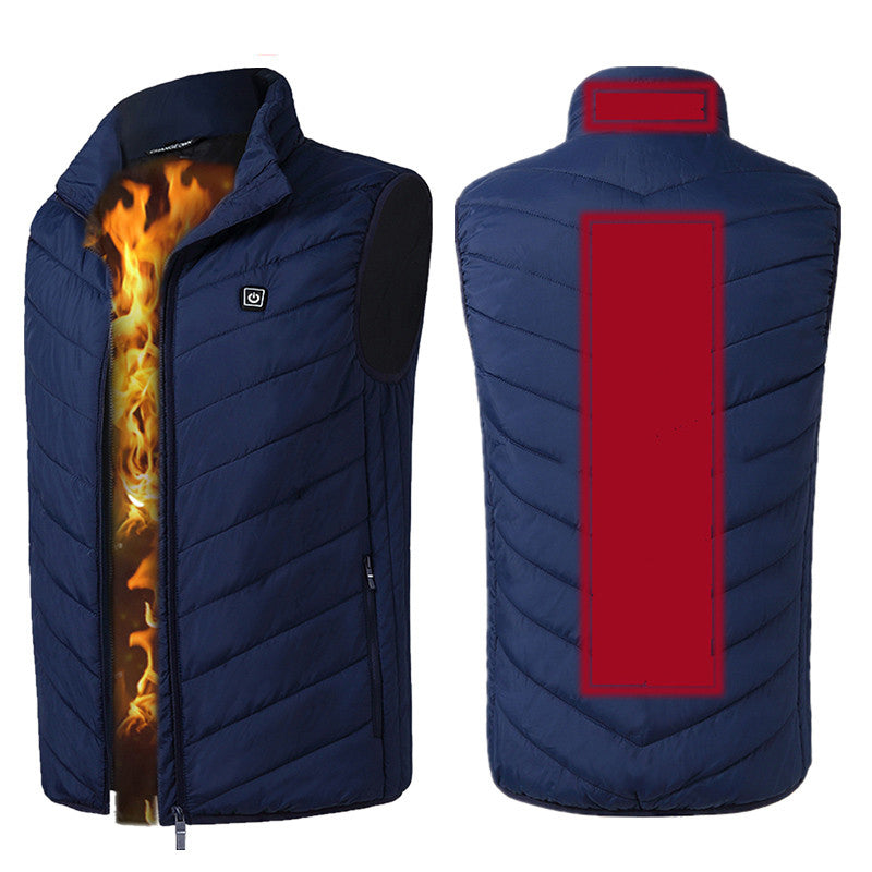 Rechargeable Heated Vest - Ultimate Comfort For Cold Days