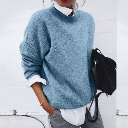 Layered Sweater With Collar - Perfect Blend of Style and Comfort