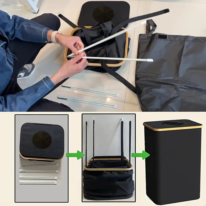 Multifunctional Trash Bin - Smart And Space-Saving Design