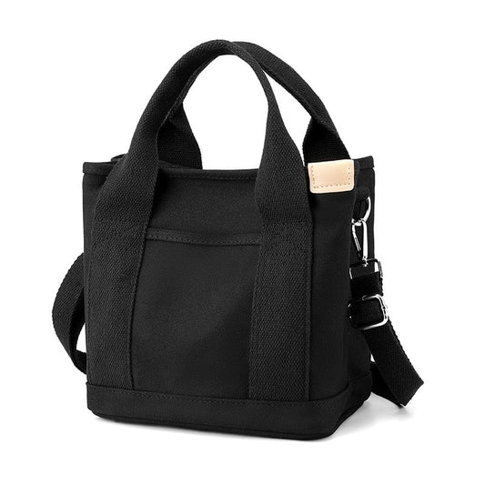 Canvas Tote Bag with Detachable Strap – Versatile and Durable