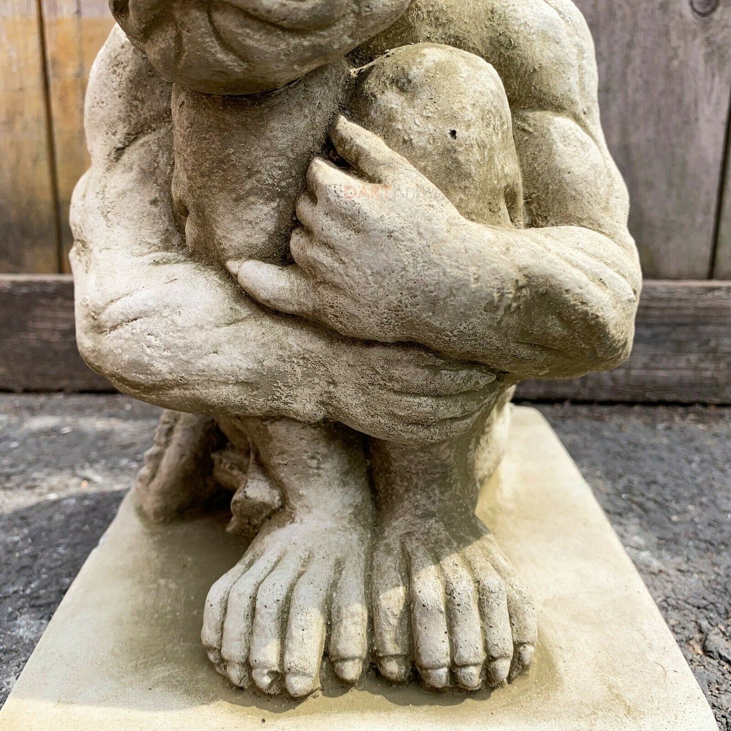 Grumpy Gargoyle Statue - Unique Garden and Home Decor