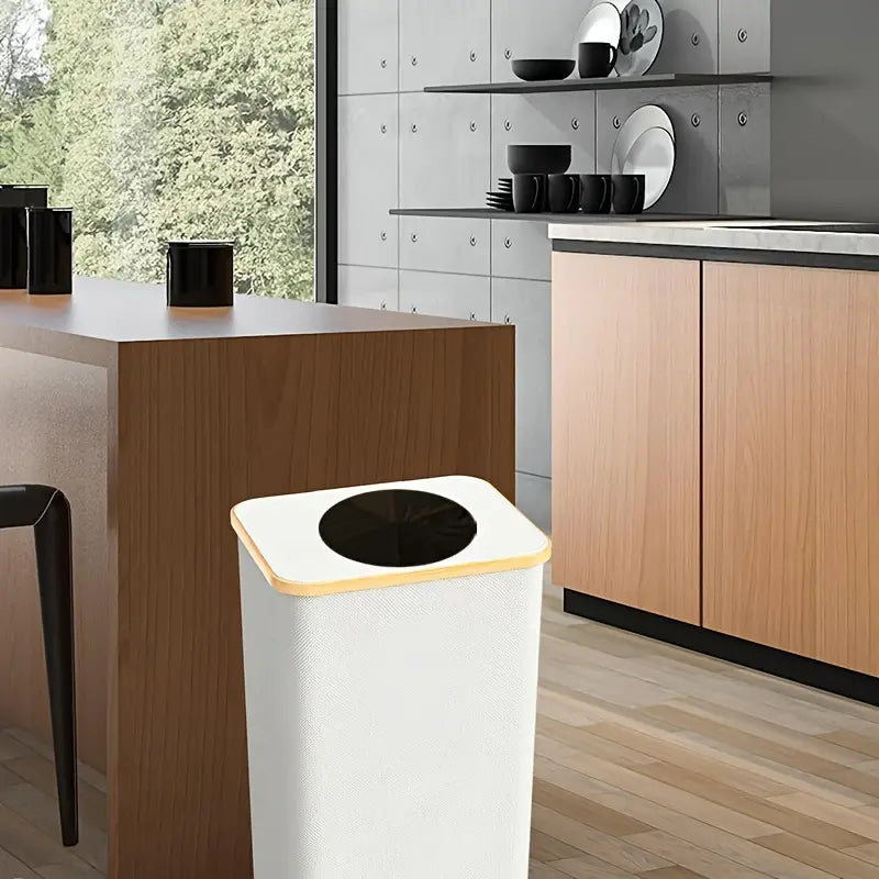 Multifunctional Trash Bin - Smart And Space-Saving Design