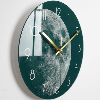 Modern Space-Inspired Wall Clock – Minimalist Design