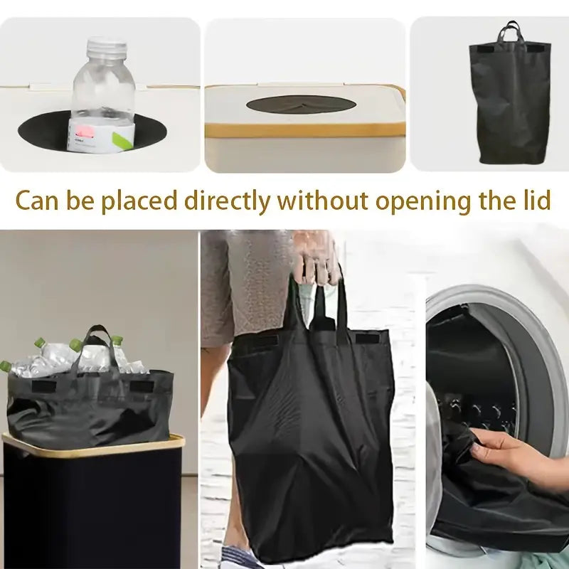 Multifunctional Trash Bin - Smart And Space-Saving Design