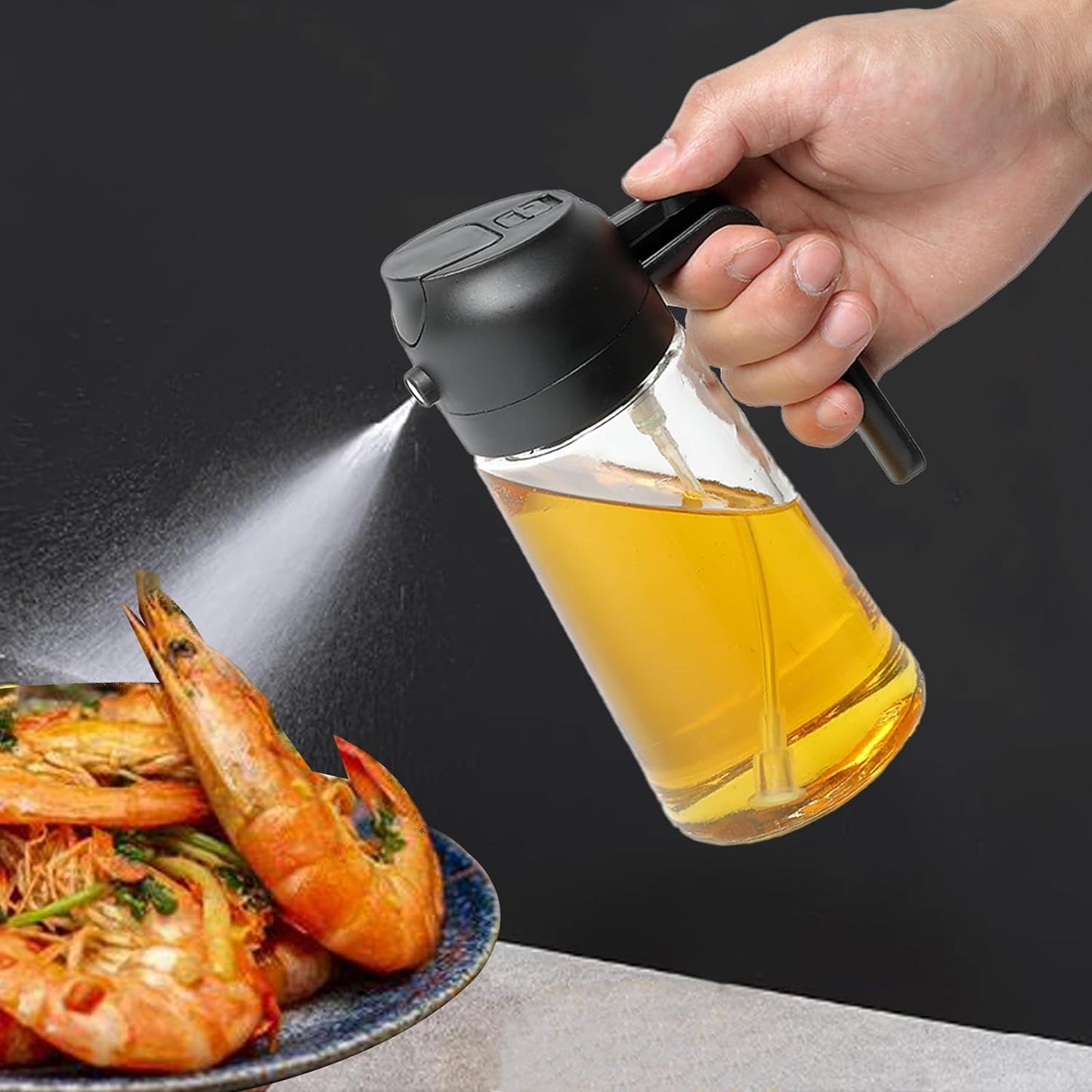 Premium Oil Sprayer for Cooking - Perfect Kitchen Essential