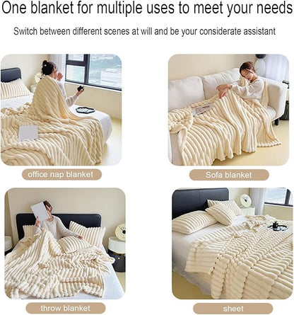 Luxury Ultra-Soft Plush Blanket for Cozy Comfort