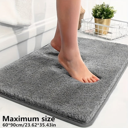 Supplify Luxury Bath Mat - Super Soft, Absorbent and Non-Slip