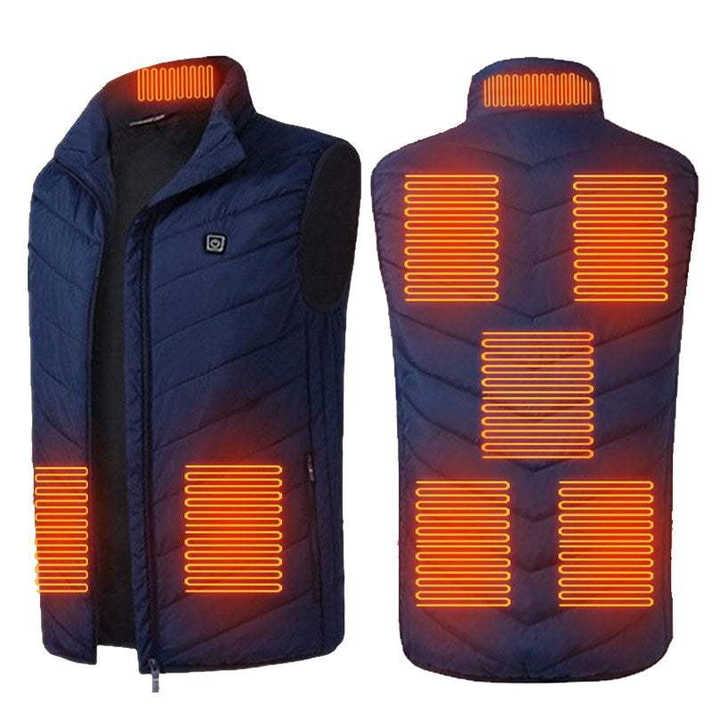 Rechargeable Heated Vest - Ultimate Comfort For Cold Days