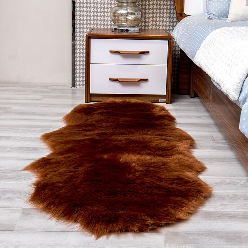 Luxurious Faux Fur Rug - Soft Elegance For Any Room