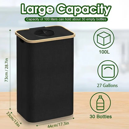 Multifunctional Trash Bin - Smart And Space-Saving Design