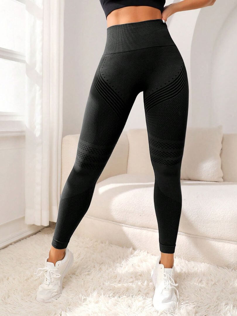 High-Waisted Seamless Leggings - Perfect for Comfort & Performance