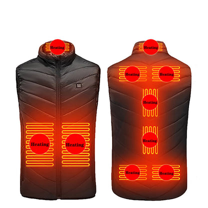 Rechargeable Heated Vest - Ultimate Comfort For Cold Days