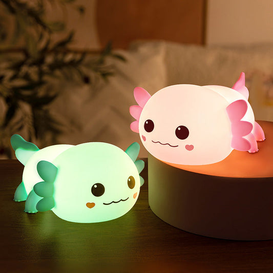 Adorable Axolotl Night Light - Soft Glow & Playful Design