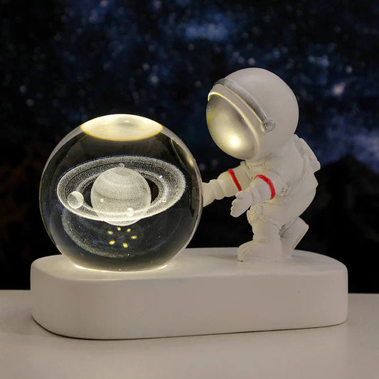 Astronaut-Themed Night Lamp - Unique Home Decor Lighting