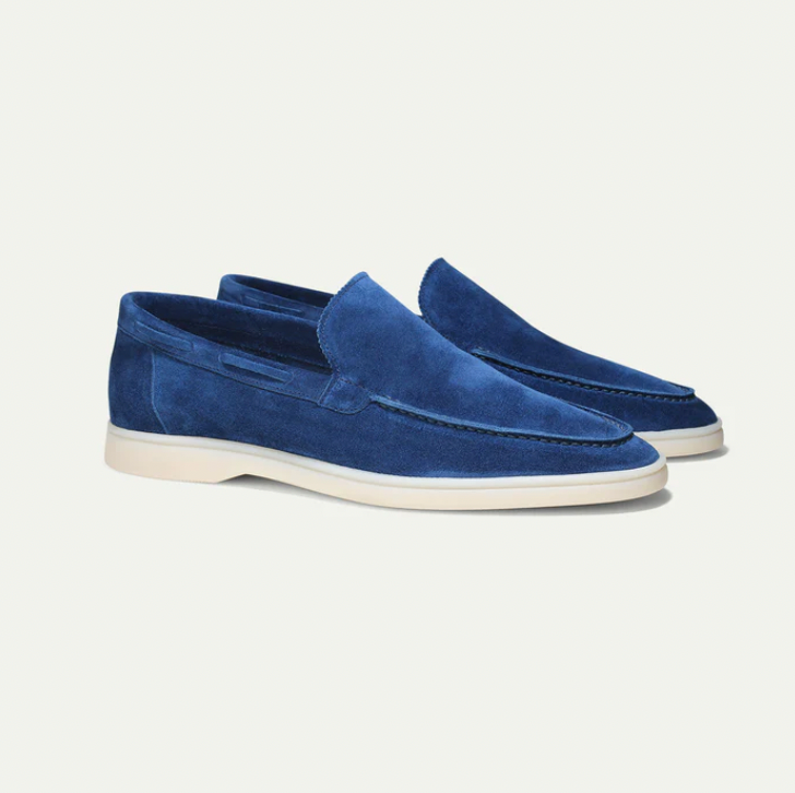 Elegant Suede Loafers - Timeless Style And Comfort