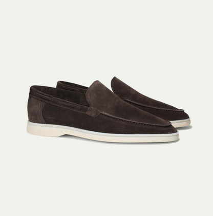 Elegant Suede Loafers - Timeless Style And Comfort