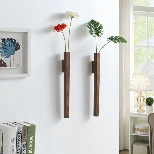 Modern Wall-Mounted Vase - Elegant Floral Display