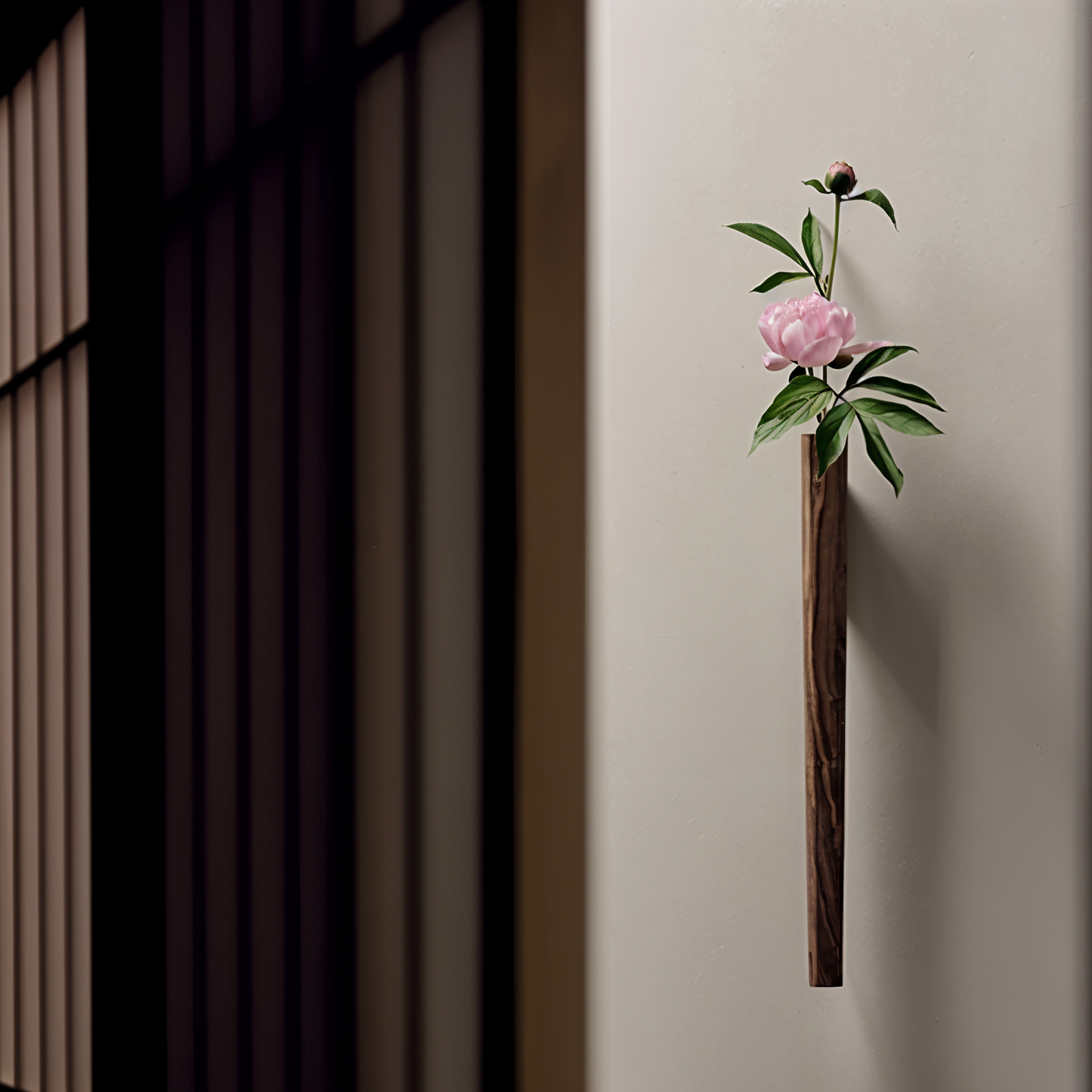 Modern Wall-Mounted Vase - Elegant Floral Display