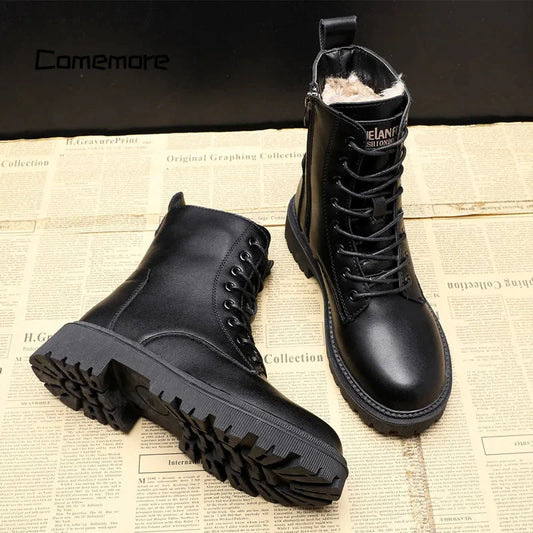 Stylish Winter Boots - Durable Comfort For Cold Weather