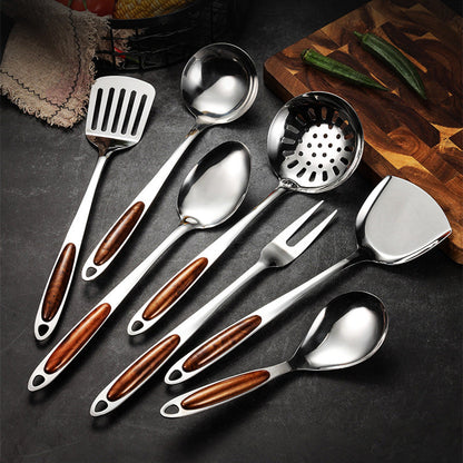 Premium Stainless Steel Kitchen Utensil Set - Durable & Stylish Cooking Tools