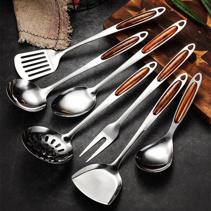 Premium Stainless Steel Kitchen Utensil Set - Durable & Stylish Cooking Tools