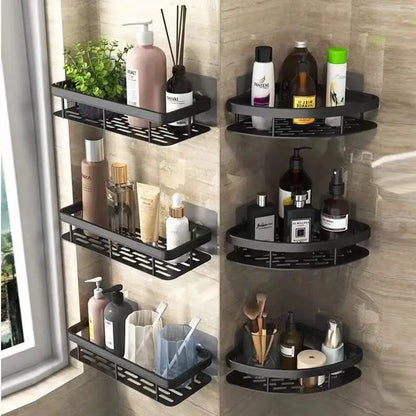 Punch-Free Wall Shelf - Space-Saving And Stylish Organizer