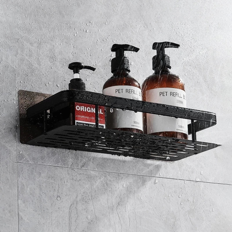 Punch-Free Wall Shelf - Space-Saving And Stylish Organizer