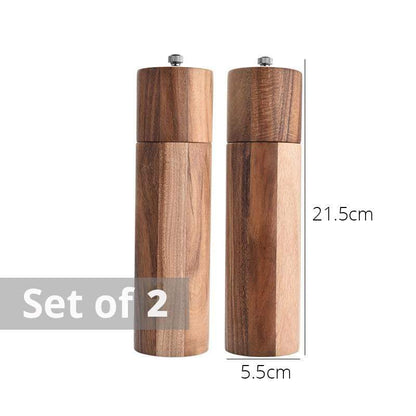 Premium Wooden Pepper Grinder – Handcrafted Kitchen Essential