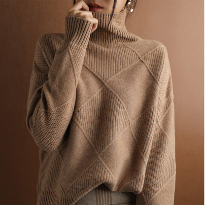 Elegant Knitted Sweater - Cozy And Stylish Design