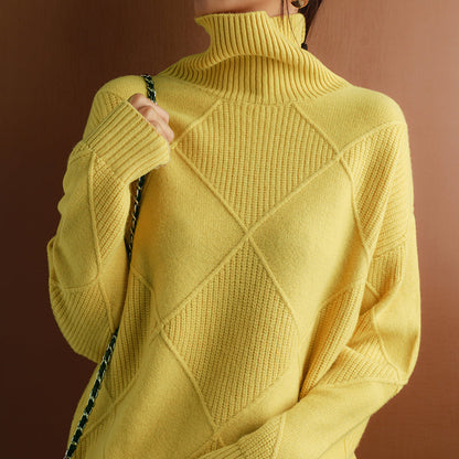 Elegant Knitted Sweater - Cozy And Stylish Design