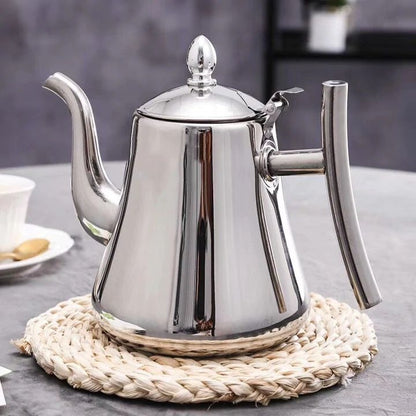 Elegant Stainless Steel Teapot – Premium Tea Experience