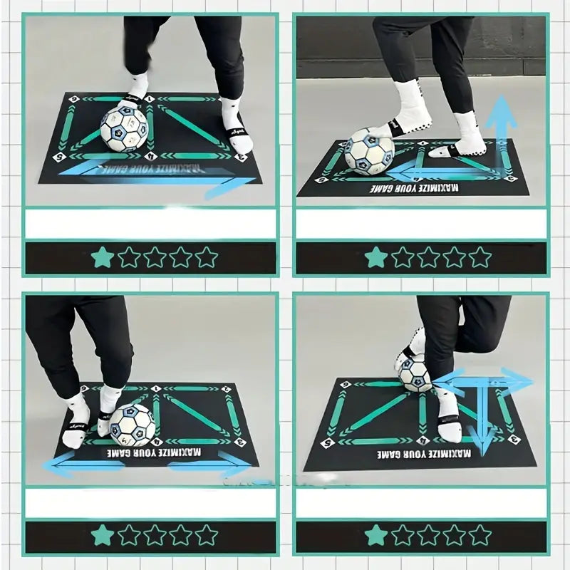 Soccer Training Mat – Improve Footwork and Ball Control Skills